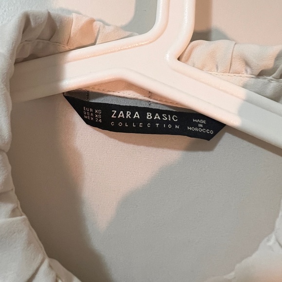 Zara Ruffle Blouse/Shirt - Picture 3 of 4